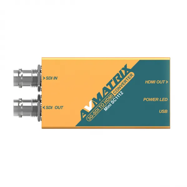 AVMATRIX Mini SC1112 3G-SDI na HDMI mini prevodník wPSU 21446