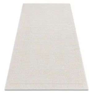 Koberec SIZAL ORIGI 3727 rám, krémový