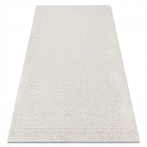 Koberec SIZAL ORIGI 3739 rám, krémový