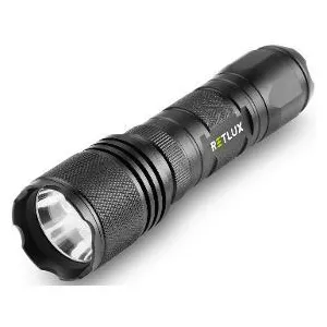 Retlux RPL 110 Ručné LED svietidlo na AAA batérie​, dosvit 100 m, výdrž 48 hodín