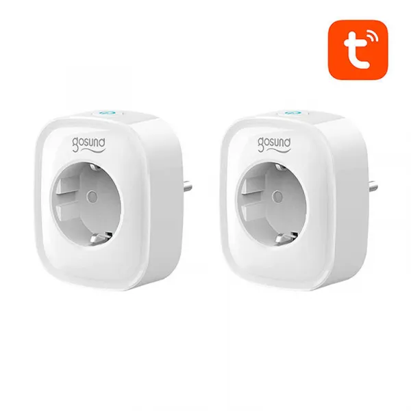 Inteligentná WiFi zásuvka Gosund SP1, 2 kusy (dvojbalenie), Tuya 043848
