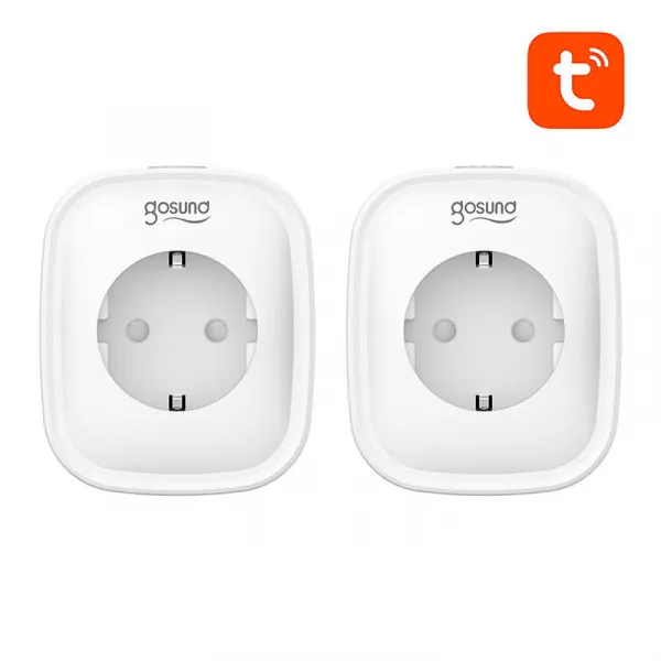 Inteligentná WiFi zásuvka Gosund SP1, 2 kusy (dvojbalenie), Tuya 043848
