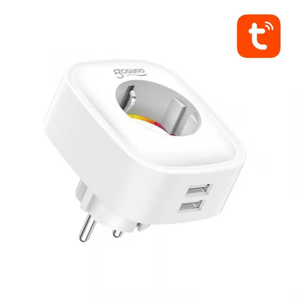 Smart WiFi zásuvka Gosund SP112 2xUSB, Tuya 018510
