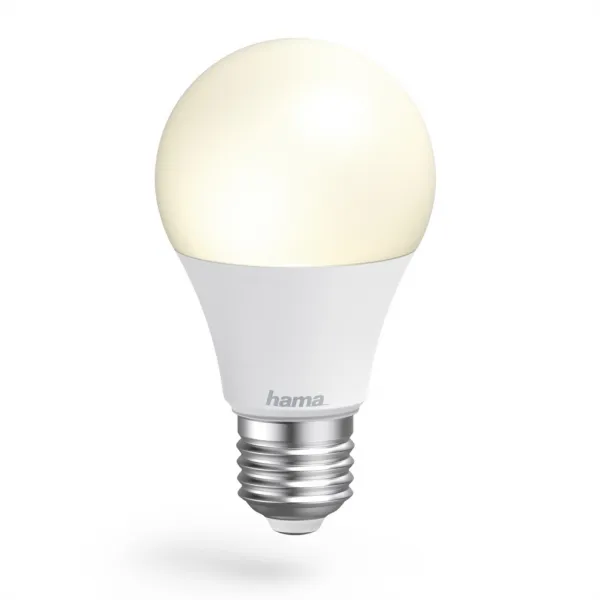 Hama SMART WiFi LED žiarovka, E27, 10 W, biela, stmievateľná 85395200