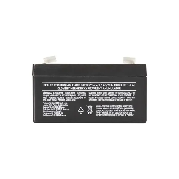 EMOS AKUMULÁTOR SLA 6V/1,3Ah FA -4,7mm