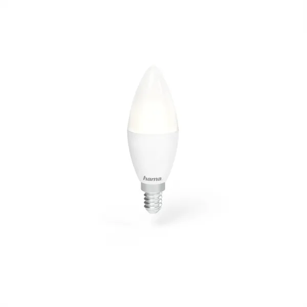 Hama SMART WiFi LED žiarovka, E14, 5,5 W, RGBW, stmievateľná 85395200