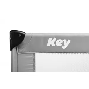 Cestovná postieľka CARETERO Key grey
