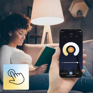 Hama SMART WiFi LED žiarovka, E14, 5,5 W, RGBW, stmievateľná 85395200
