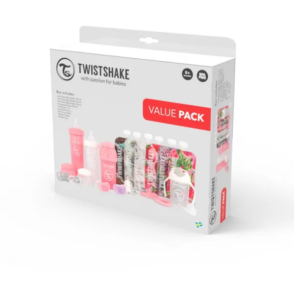 TwistShake Set fliaš a cumlíkov pre dievčatá