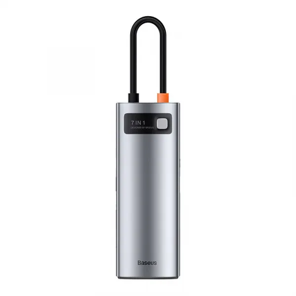 Adaptér 7w1 Baseus Hub USB-C na 2x USB 3.0 + HDMI + USB-C PD 030395
