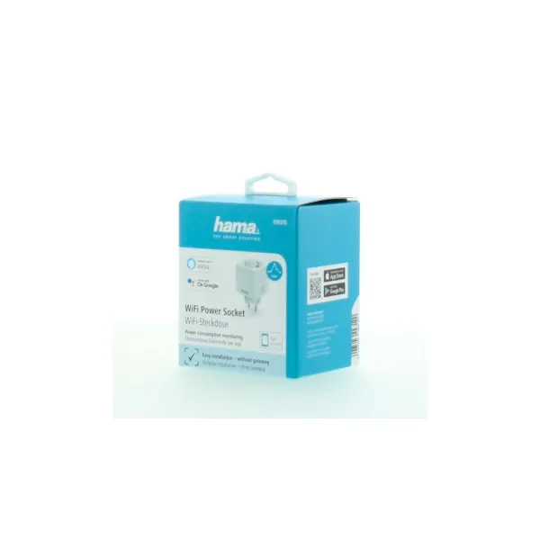 Hama SMART WiFi Mini zásuvka, meranie spotreby 85365080