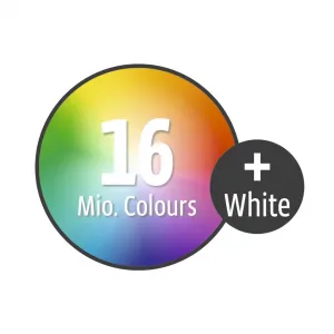 Hama SMART WiFi LED žiarovka, E27, 10 W, RGBW, stmievateľná 85395200