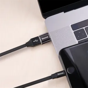 Baseus Exquisite Adaptér USB-C samec na USB samica Catotg-01