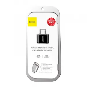 Baseus Exquisite Adaptér USB-C samec na USB samica Catotg-01