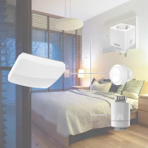 Hama SMART WiFi stropné svetlo, trblietavý efekt, štvorcové, 27 cm 94051140
