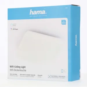 Hama SMART WiFi stropné svetlo, trblietavý efekt, štvorcové, 27 cm 94051140