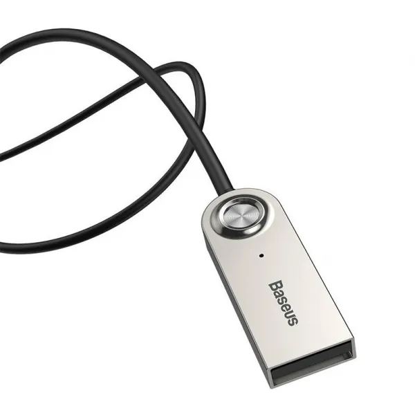 Baseus USB, AUX Bluetooth 5.0 audio adaptér (čierny) 018738