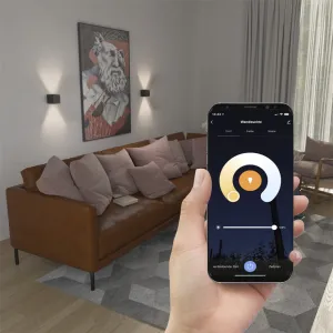Hama SMART WiFi nástenné svetlo, pre vonkajšie aj vnútorné použitie, ovládanie... 94051140