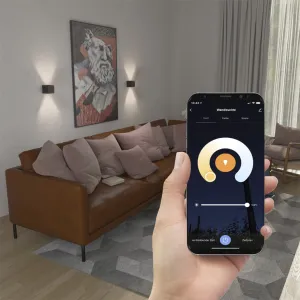Hama SMART WiFi nástenné svetlo, pre vonkajšie aj vnútorné použitie, ovládanie... 94051140