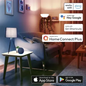 Hama SMART WiFi nástenné svetlo, pre vonkajšie aj vnútorné použitie, ovládanie... 94051140