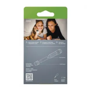 CREE LED ručné svietidlo GP C31X, 100 lm, 1× AA