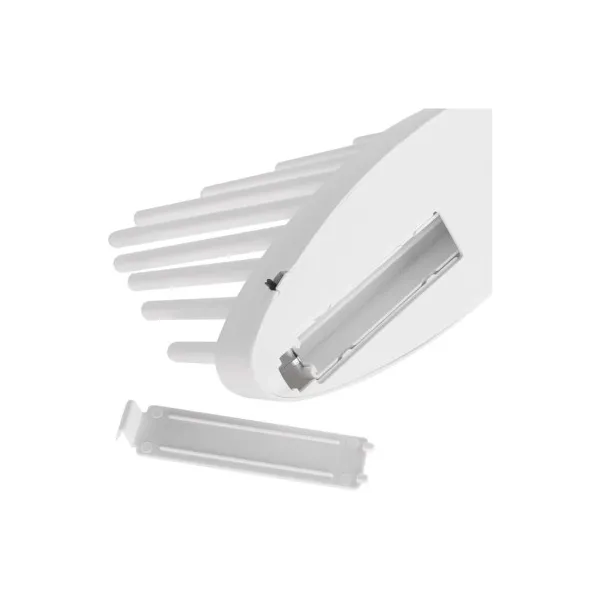 EMOS Lighting LED svietnik biely, 24,5 cm, 3x AA, vnútorný, teplá biela, časovač