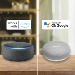 Hama SMART WiFi nástenné svetlo, štvorcové, 10 cm, IP44, vonkajšie/vnútorné použitie,... 94051140