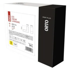 EMOS Lighting LED lineárne svietidlo ORTO LCON 8W, neutrálna biela