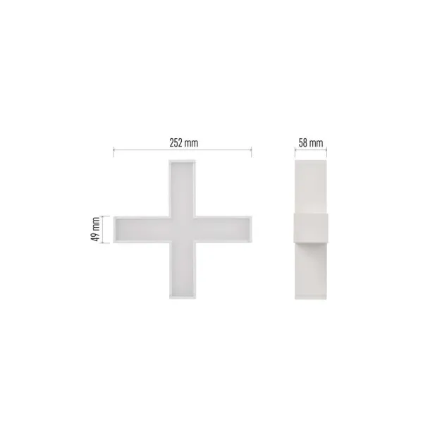 EMOS Lighting LED lineárne svietidlo ORTO XCON 15W, neutrálna biela