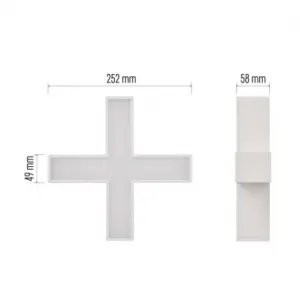 EMOS Lighting LED lineárne svietidlo ORTO XCON 15W, neutrálna biela