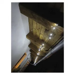 EMOS Lighting LED vianočná reťaz, 8 m, vonkajšia aj vnútorná, studená biela, časovač