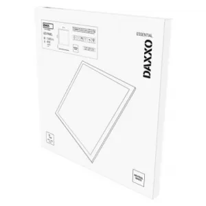 EMOS Lighting LED panel LEXXO backlit 60×60, štvorcový vstavaný biely, 36W neutrálna b.