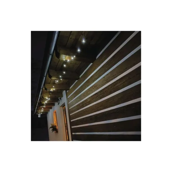 EMOS Lighting LED vianočná reťaz, 8 m, vonkajšia aj vnútorná, studená biela, časovač