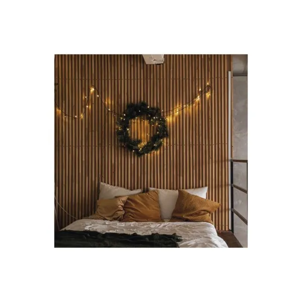 EMOS Lighting LED vianočná reťaz, 8 m, vonkajšia aj vnútorná, teplá biela, časovač