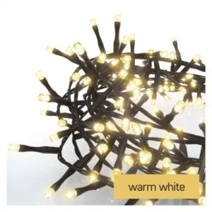 EMOS Lighting LED vianočná reťaz – ježko, 8 m, vonkajšia aj vnútorná, teplá biela, časovač