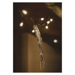 EMOS Lighting Profi LED spojovacia reťaz čierna, 10 m, vonkajšia aj vnútorná, teplá biela, časovač