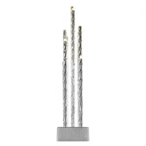 EMOS Lighting LED svietnik strieborný, 28,5 cm, 3x AA, vnútorný, teplá biela, časovač