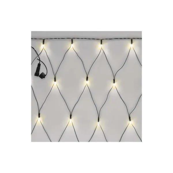 EMOS Lighting Standard LED spojovacia vianočná reťaz – sieť, 1,5x2 m, vonkajšia, teplá biela