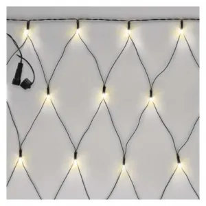 EMOS Lighting Standard LED spojovacia vianočná reťaz – sieť, 1,5x2 m, vonkajšia, teplá biela