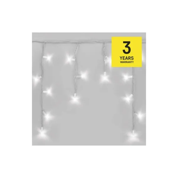 EMOS Lighting Profi LED spojovacia reťaz biela – cencúle, 3 m, vonkajšia, studená biela