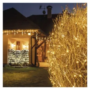 EMOS Lighting Standard LED spojovacia vianočná reťaz – sieť, 1,5x2 m, vonkajšia, teplá biela