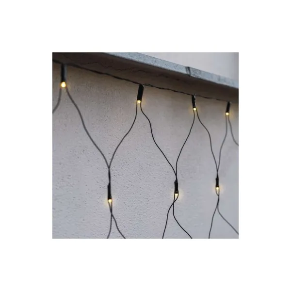 EMOS Lighting Standard LED spojovacia vianočná reťaz – sieť, 1,5x2 m, vonkajšia, teplá biela