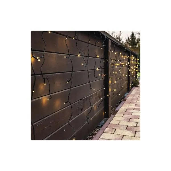 EMOS Lighting Standard LED spojovacia vianočná reťaz – cencúle, 2,5 m, vonkajšia, teplá biela