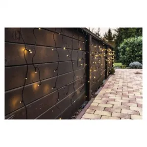 EMOS Lighting Standard LED spojovacia vianočná reťaz – cencúle, 2,5 m, vonkajšia, teplá biela