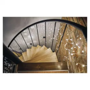 EMOS Lighting LED vianoč. cencúle, 5 m, vonkajšie aj vnútor., studená biela, ovládač, programy, časovač