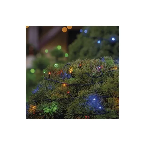 EMOS Lighting Standard LED spojovacia vianočná reťaz, 10 m, vonkajšia aj vnútorná, multicolor