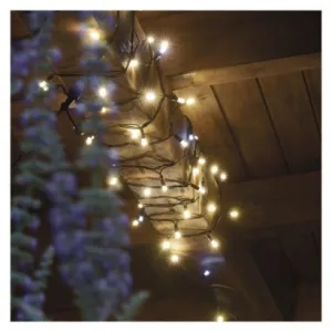 EMOS Lighting Profi LED spojovacia reťaz preblikávajúca, 10 m, vonkajšia, teplá/studená biela