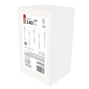 EMOS Lighting LED vianočná girlanda – 10x cencúľ, 3,6 m, vonkajšia aj vnútorná, studená biela