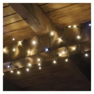 EMOS Lighting Profi LED spojovacia reťaz preblikávajúca, 10 m, vonkajšia, teplá/studená biela