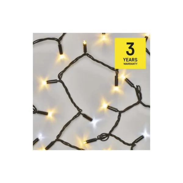 EMOS Lighting Profi LED spojovacia reťaz preblikávajúca, 10 m, vonkajšia, teplá/studená biela